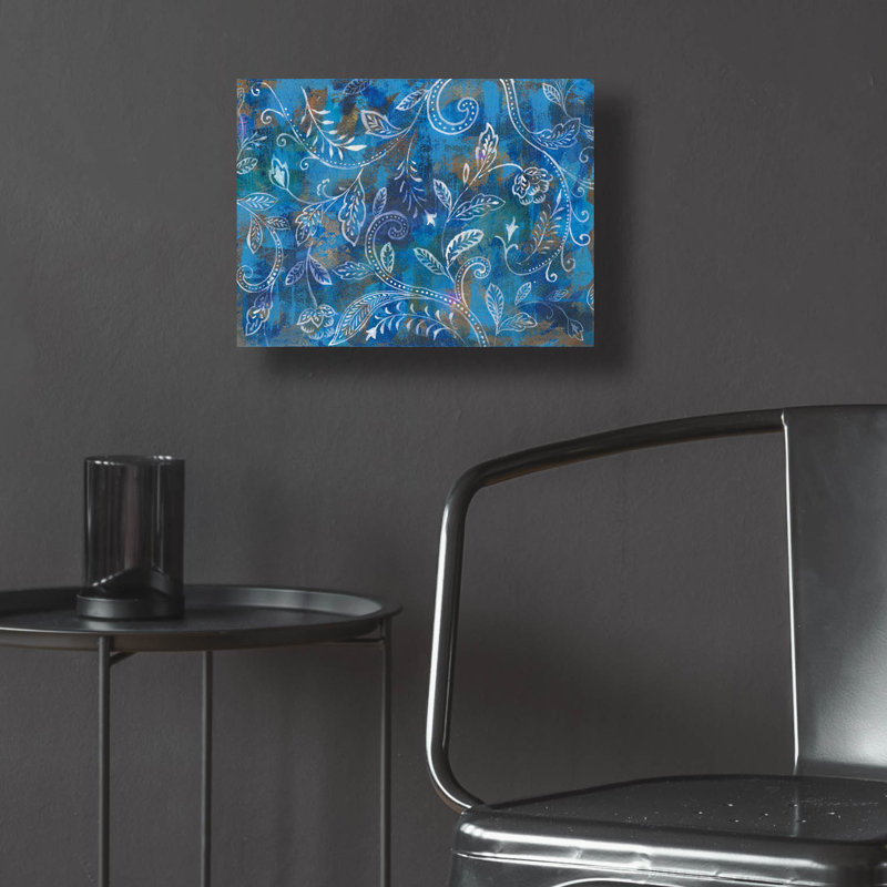  «Exotic Elegance 1» par Danhui Nai, art mural en verre acrylique, H 12 po x l 16 po x P 0,13 po