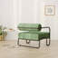 Fauteuil de salon en fer, fauteuil individuel paresseux, fauteuil de balcon