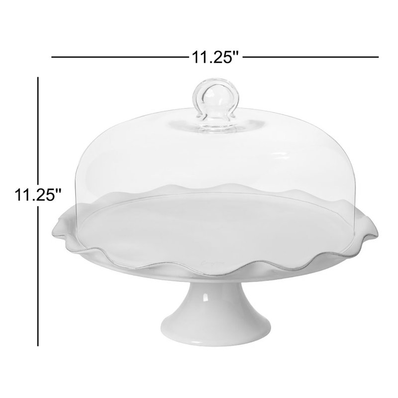 Cook & Host Stoneware Cake Stand