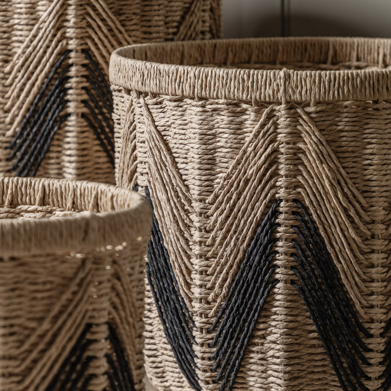 Bay Isle Home Paper Decorative Basket