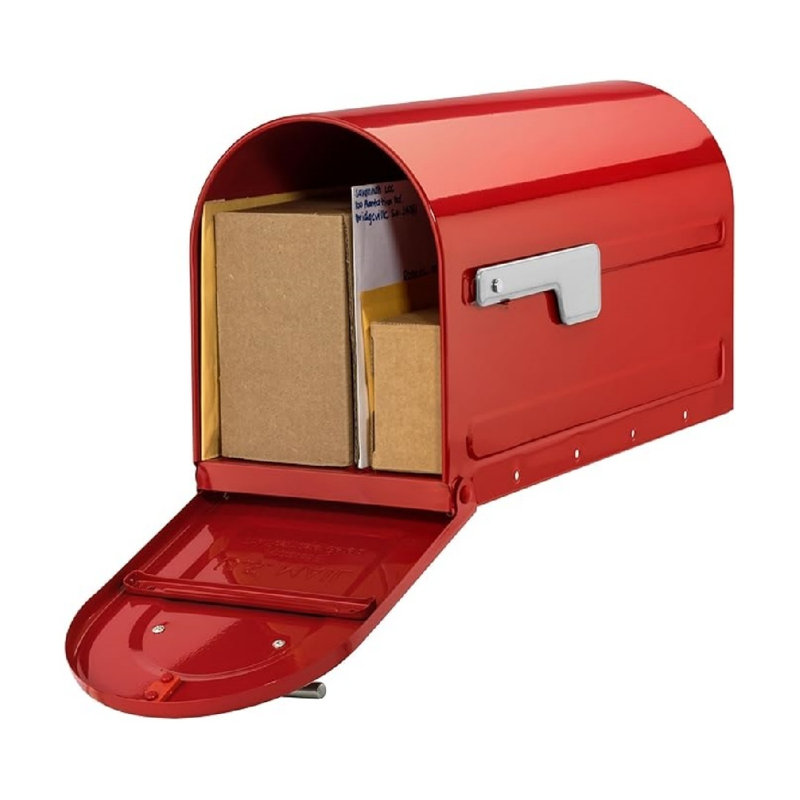 Boîte aux lettres Boulder, rouge