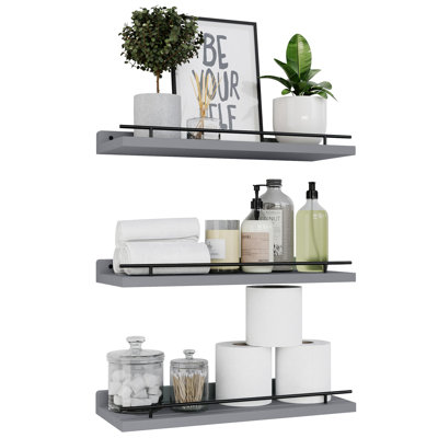 Shelves for Wall Decor Set of 3