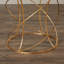Jeffrey Glass Top Pedestal End Table-19824201
