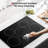 30 in. 5 Elements Radiant Electric Cooktop, Built-in Black Ceramic Glass Stove Top with Dual Size Power Burner