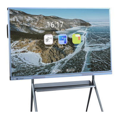 JYXCN Special Offer! Smart Board - All-in-One Touch Screen Interactive Whiteboard, Dual System Boosts Productivity, Cloud Sharing Connects Teams - Perfect for Education, Office & Presentations