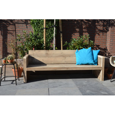 Pirtleville Manufactured Wood Wood Outdoor Bench