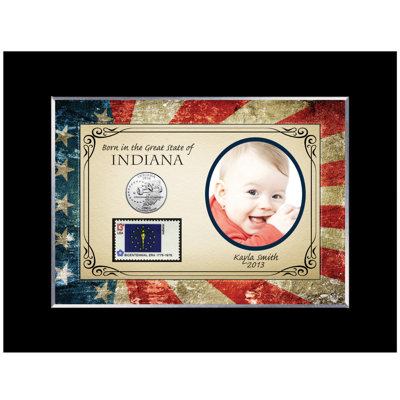 Wood Matte Picture Frame with Mat
