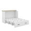 Grand lit escamotable avec station de charge-1695320241