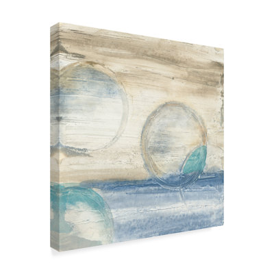 Circles in Time IV' Acrylic Painting Print on Wrapped Canvas -  Highland Dunes, BB49438D81ED4245985CC05482C37251