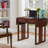 Coombs Drop Leaf Solid + Manufactured Wood Computer Writing Desk in Mission Oak