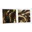 Wigston - Ensemble de 2 verres muraux abstraits en acrylique-103931047