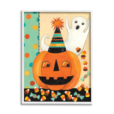 Rétro motif de bonbons d'Halloween à -134