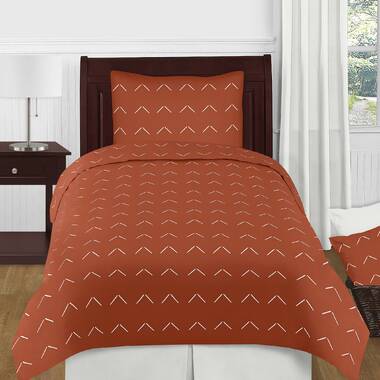 Rust Comforter Set King Burnt Orange Bedding Comforter Sets