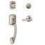 Greenwich Handleset with Deadbolt And Door Lever And Rosette-29599285
