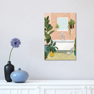« Baignoire oasis II » par Grace Popp-impression d’art graphique