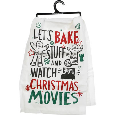  Winter Holiday Dish Towel- Christmas Movies