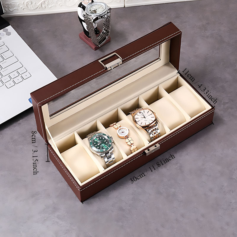 Boîte à montre +