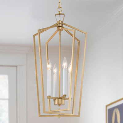 Aitkin 4 - Light Lantern Geometric Pendant