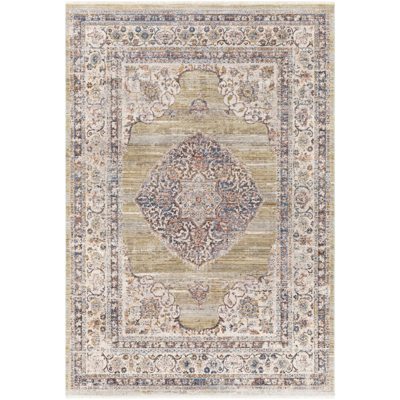 Tapis oriental olive / taupe Gilstrap, Rectangle 8 pi 10 po x 13 pi