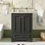 Meuble-lavabo autoportant moderne 24 po avec lavabo en céramique 24 po-271368955