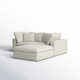 Tila 3 - Piece Performance Fabric Modular Sectional