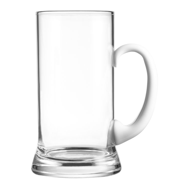 Charlton Home® Deyoung 24oz. Glass Beer Mug