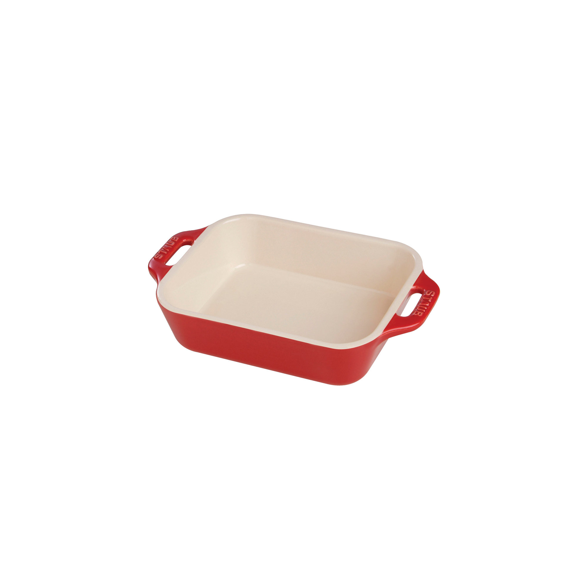 Staub Ceramic 6-inch Rectangular Baking Dish, Cherry