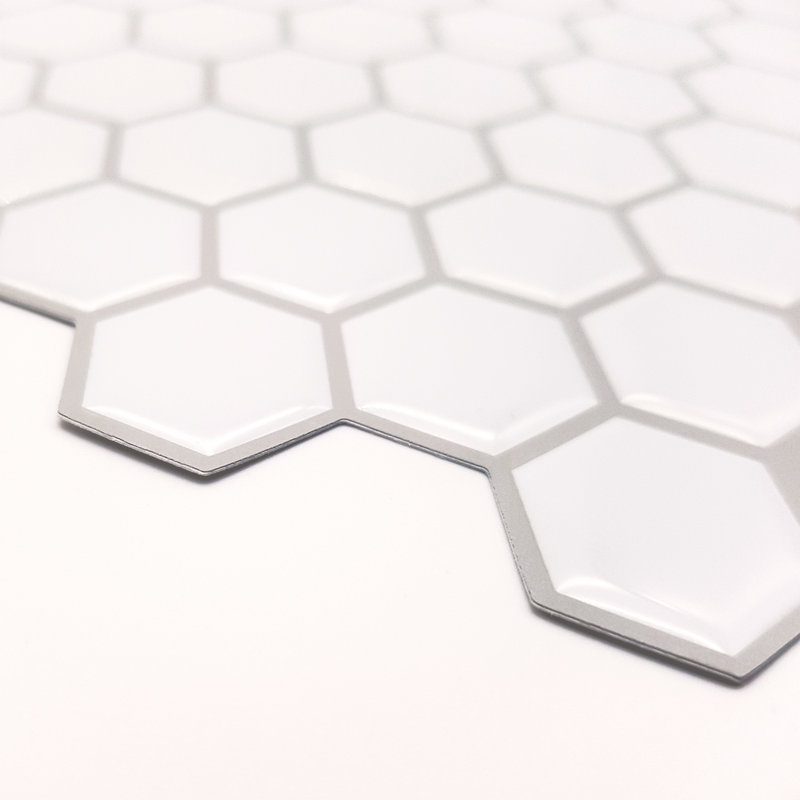 8 in. W x 11.1 in. L Peel and Stick Mosaic Tile