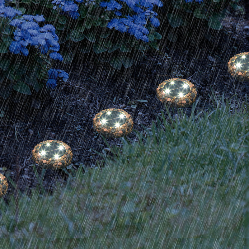 Low Voltage Solar Powered Integrated LED Pathway Light Pack