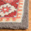 Tapis touffeté à la main en coton / laine rouge / ivoire Chadbourn-622718126