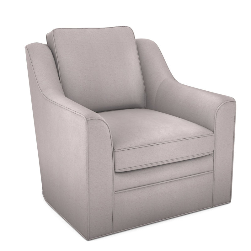 Fauteuil pivotant American Bungalow Nicholas, Lin Nadia