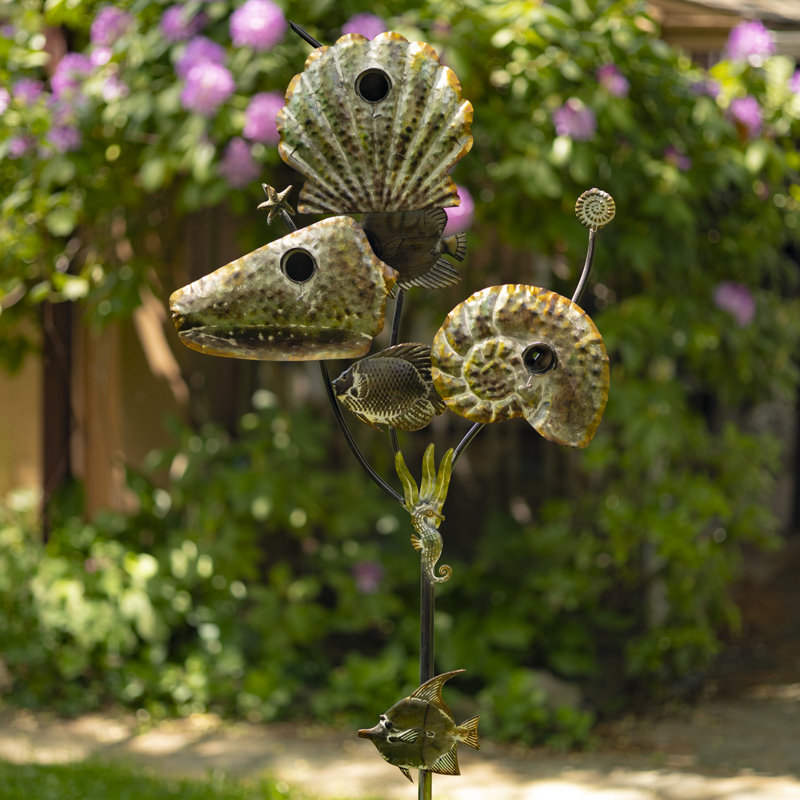 Guglielmo 89.25'' H x 27'' W x 6.5'' D Birdhouse