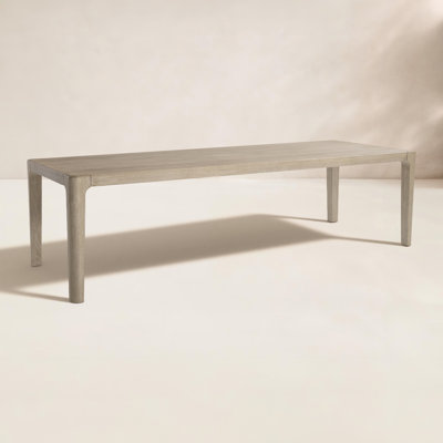 Talley 108'' Teak Outdoor Dining Table