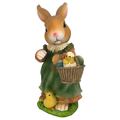 Design Toscano Hop Lane Mother Rabbit Statue & Reviews | Wayfair