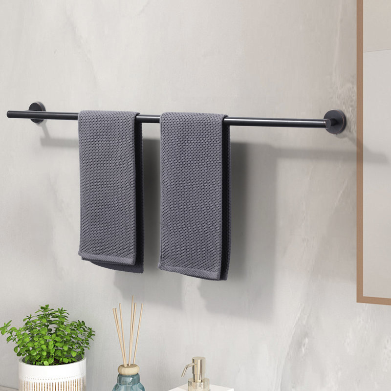 Barre à serviettes murale SUS304, H 2 po x l 36 po x P 3,1 po, Bronze frotté à l'huile