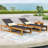 Patio Chaise Lounge Chair Set of 2
