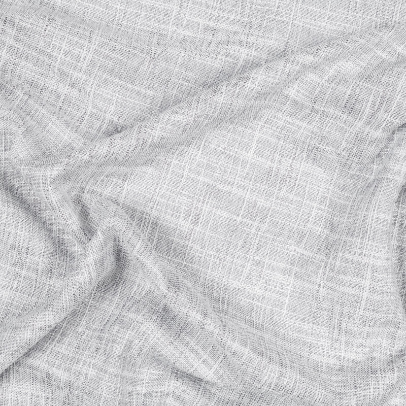 Bouton Gorgeous Textured 100% Blackout Insulated Curtain Panel, 52" W x 108" L, Light Grey