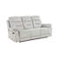 Ensemble 2 pièces: canapé et causeuse inclinables, beige-130239258