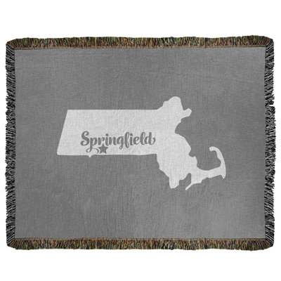 Jeté en coton tissé springfield massachusetts
