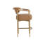 HELOISE Upholstered Stool with Metal Frame-602130928-602130933