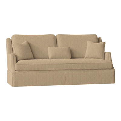Canapé à accoudoirs arrondis avec coussins réversibles 87,5 po Savannah