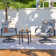 3 Piece Seating Group, Swivel Rocking Chair with 5" Olefin Cushions