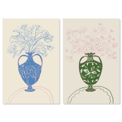 Flower Sutdio Set Set by Oliver Gal
