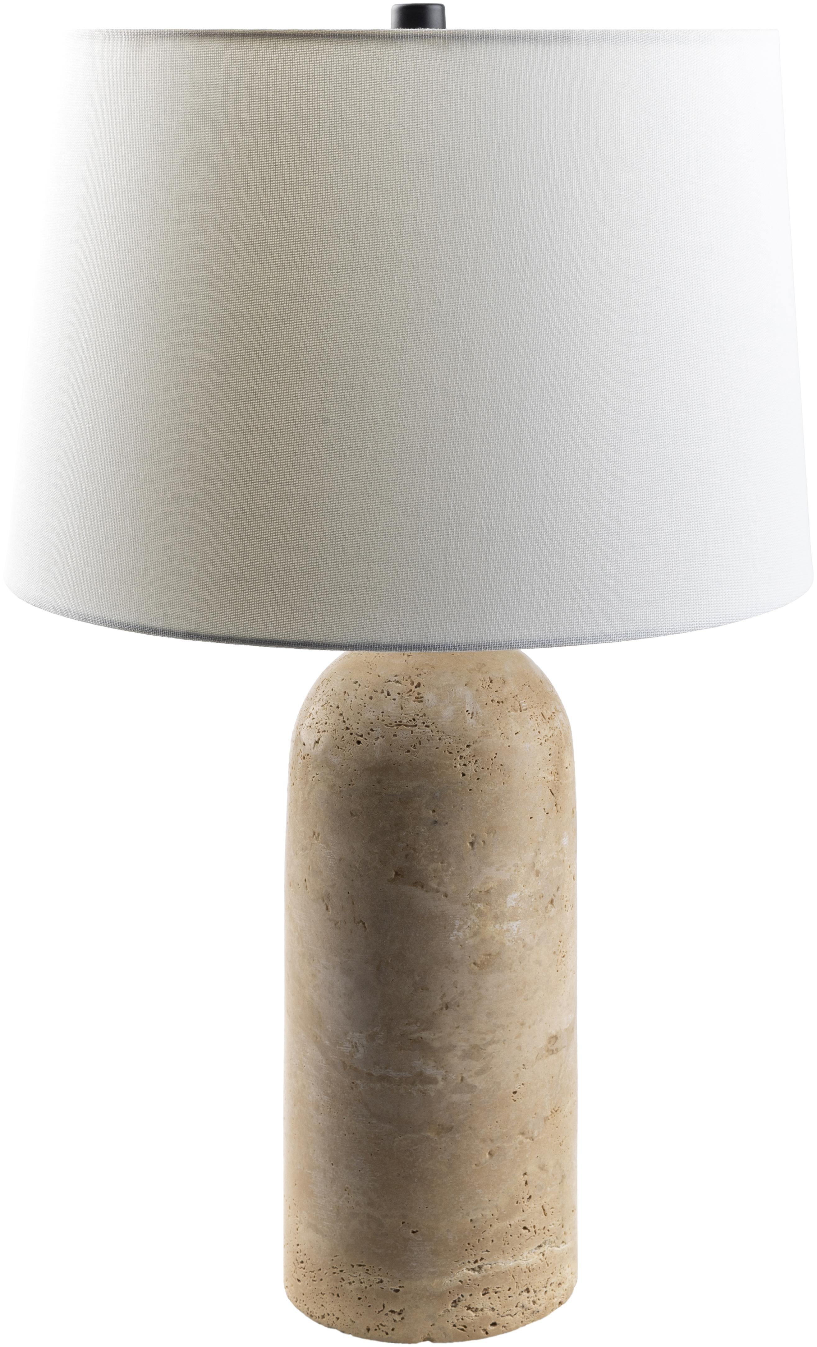 Holderness Travertine Table Lamp & Reviews | Birch Lane