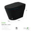 ANZZI Echo 1.28 Gallons GPF Elongated Floor Mounted Bidet Toilet (Seat Included)-94486768