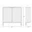 Slim 2-door Storage Console-1154040649