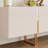 Eddyson 78.7'' Modern TV Stand with Storage Cabinet, Entertainment Center with Stainless Steel Legs-1258086433