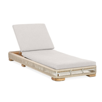Campo Chaise Lounge - Silver