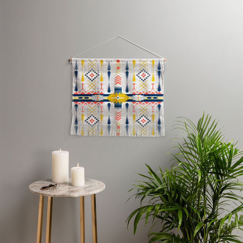 Suspension murale en polyester marta barragan camarasa avec accessoires suspendus inclus, H 16 po l 22 po