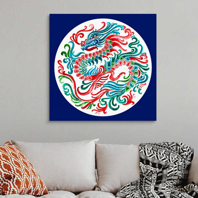 «Flying Dragon» par Eva Watts - reproduction d'art